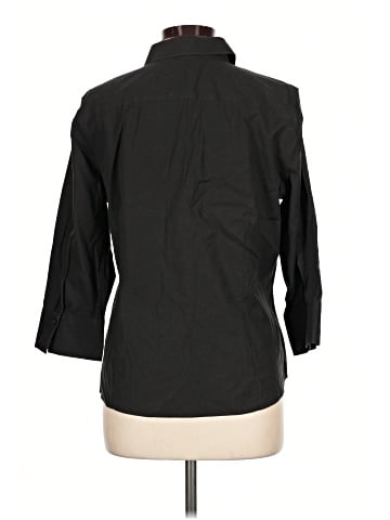 Eddie Bauer 3/4 Sleeve Button-Down Shirt (view 2)