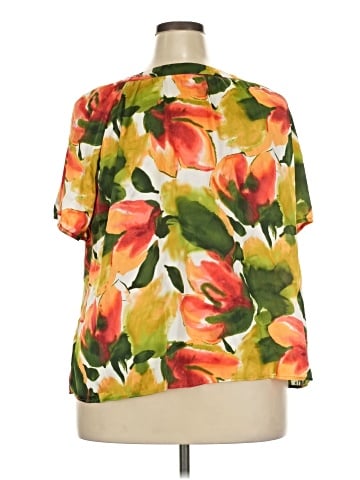 Jaclyn Smith Short Sleeve Blouse (view 2)
