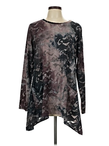 LOGO by Lori Goldstein Long Sleeve Top (view 1)