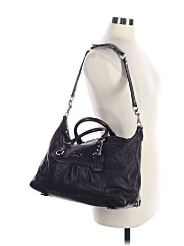 Coach Factory Leather Satchel (view 2)