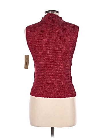 Plisse Sleeveless Top (view 2)