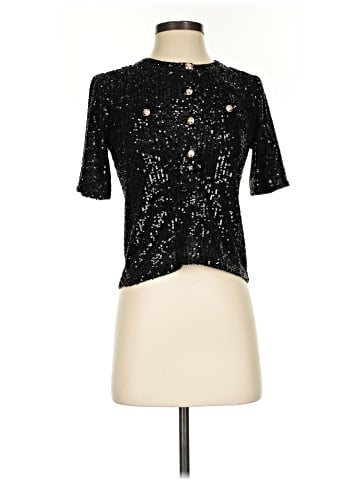 Ann Taylor Short Sleeve Blouse (view 1)