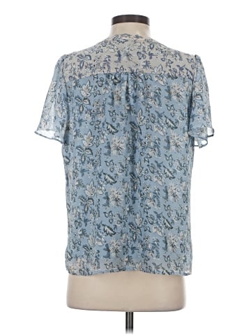 Skies Are Blue Short Sleeve Blouse (view 2)