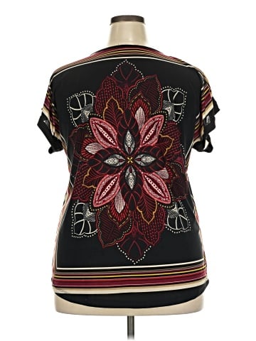 Lavish Short Sleeve Blouse (view 2)