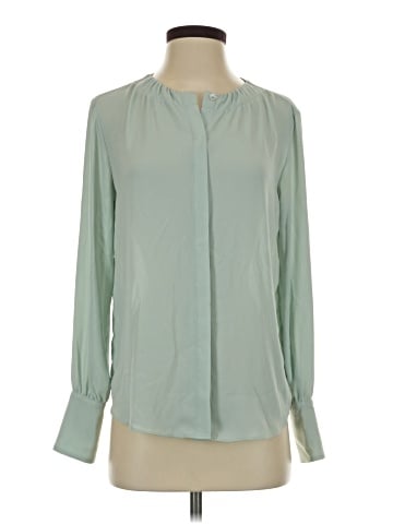 Ann Taylor Long Sleeve Blouse (view 1)