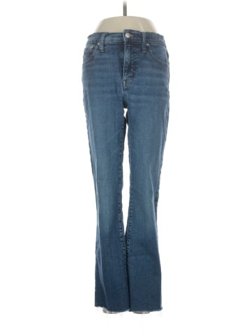Madewell Kick Out Crop Jeans in Arlen Wash (view 1)