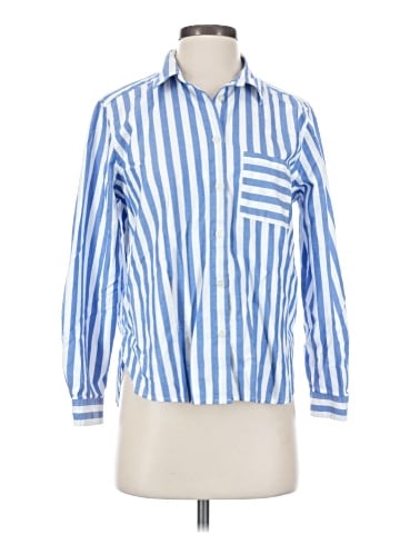Ann Taylor LOFT Long Sleeve Button-Down Shirt (view 1)