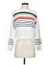 Sundry Stripes White Pullover Sweater Size Sm (1) - photo 1