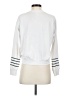 Sundry Stripes White Pullover Sweater Size Sm (1) - photo 2