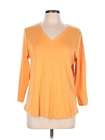Chico's 3/4 Sleeve T-Shirt (view 1)
