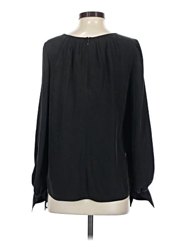 FRAME Long Sleeve Silk Top (view 2)