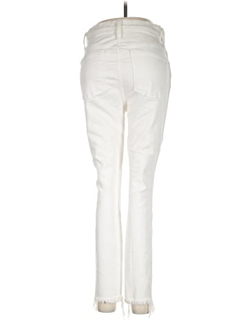 Madewell 10" High-Rise Skinny Crop Jeans: Button-Front Edition (view 2)