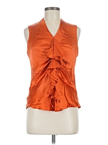 Etcetera Sleeveless Silk Top (view 1)