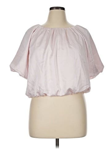 Ann Taylor Short Sleeve Blouse (view 1)