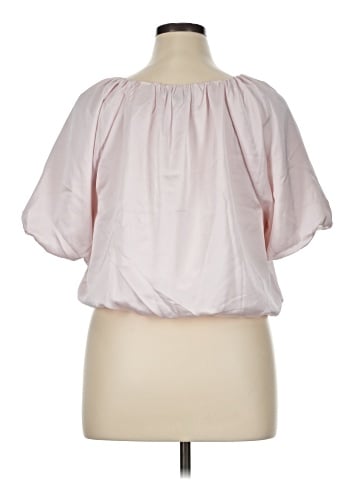 Ann Taylor Short Sleeve Blouse (view 2)