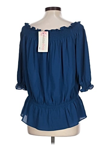 Mittoshop 3/4 Sleeve Blouse (view 2)