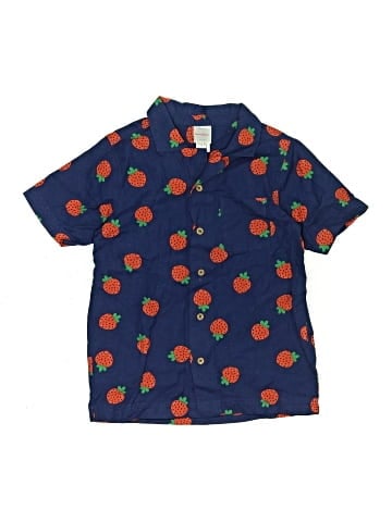 Hanna Andersson Short Sleeve Button-Down Shirt (view 1)