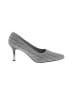 Studio C Animal Print Gray Heels Size 8 - photo 1