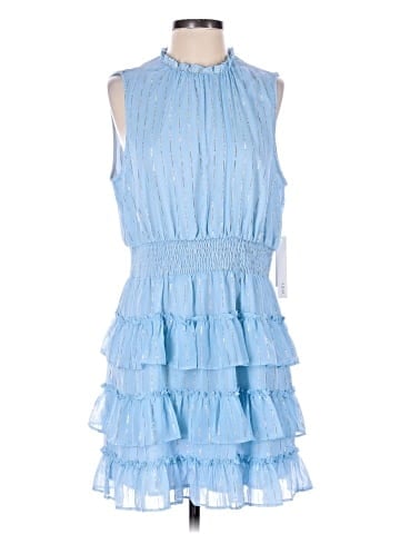 Aqua Cocktail Dress (view 1)