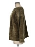 J.Jill 100% Polyester Metallic Brown Pullover Sweater Size M (estimated) - photo 5