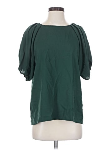 Ann Taylor Short Sleeve Blouse (view 1)