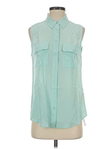 Equipment Sleeveless Silk Top (view 1)