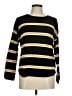 Express Stripes Black Pullover Sweater Size M - photo 1