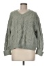Jessica Simpson Solid Gray Pullover Sweater Size M - photo 1