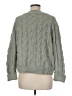 Jessica Simpson Solid Gray Pullover Sweater Size M - photo 2