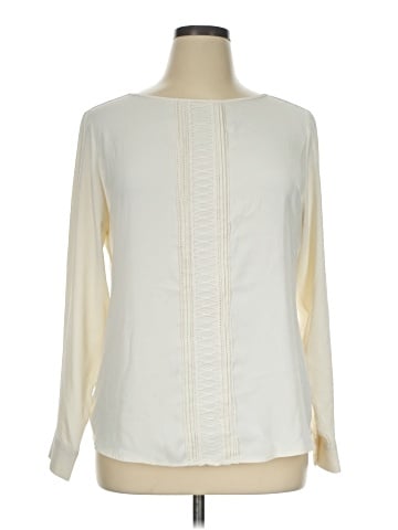 Ann Taylor Long Sleeve Blouse (view 1)