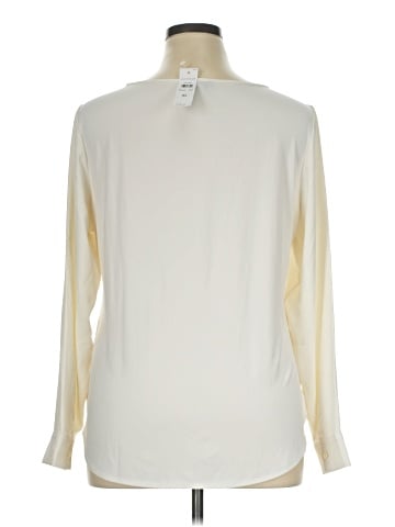 Ann Taylor Long Sleeve Blouse (view 2)