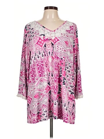 New Directions 3/4 Sleeve Blouse (view 1)