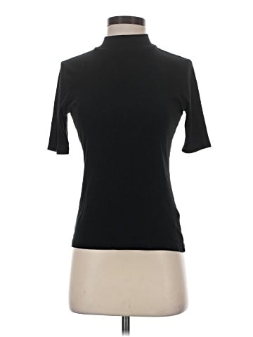 Madewell Drapey-Rib Mockneck Top (view 1)