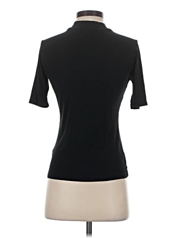 Madewell Drapey-Rib Mockneck Top (view 2)