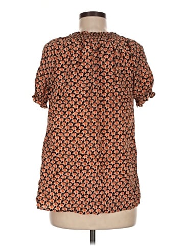 Joie Short Sleeve Silk Top (view 2)