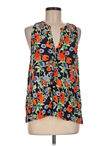 Joie Sleeveless Silk Top (view 1)
