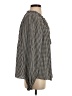 Max Studio Houndstooth Black Long Sleeve Blouse Size XS - photo 4