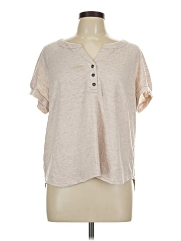 Jane and Delancey Short Sleeve Henley (view 1)