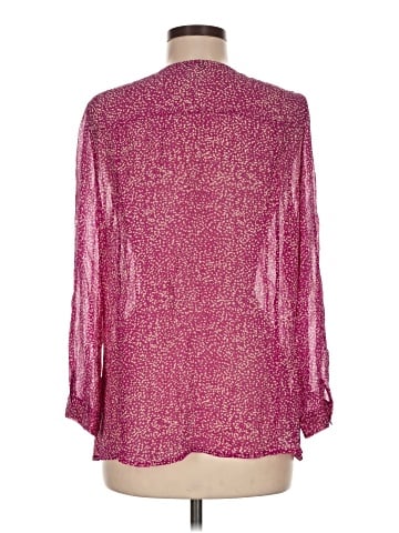 Joie Long Sleeve Silk Top (view 2)