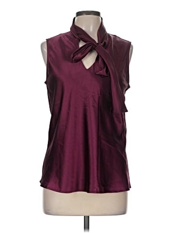 Black Label by Evan Picone Sleeveless Blouse (view 1)