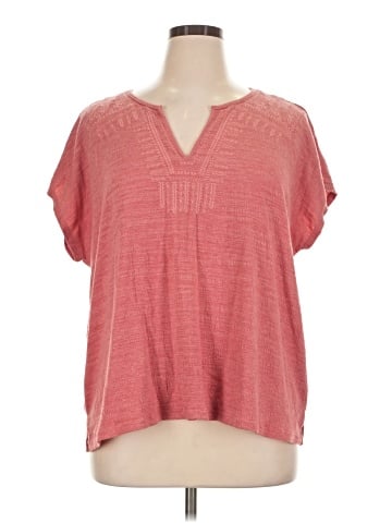 Cable & Gauge Short Sleeve Top (view 1)
