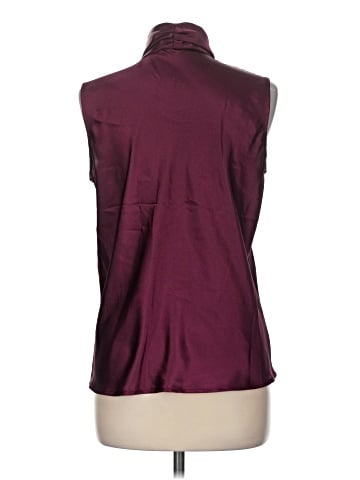 Black Label by Evan Picone Sleeveless Blouse (view 2)