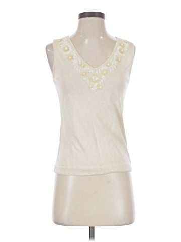 Ann Taylor Sleeveless Silk Top (view 1)