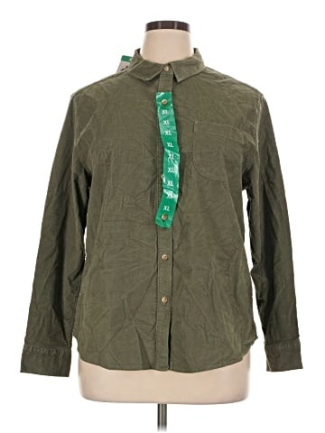 Jachs Girlfriend Long Sleeve Button-Down Shirt (view 1)