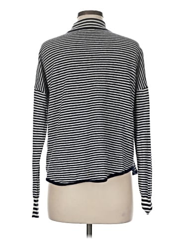 Madewell Stripe-Mix Ashbury Mockneck Sweater (view 2)
