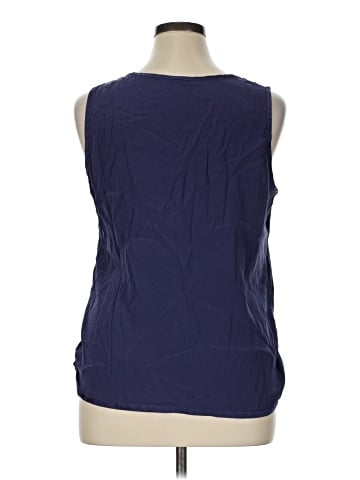 Eileen Fisher Sleeveless Silk Top (view 2)