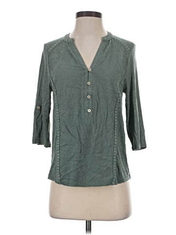 Democracy 3/4 Sleeve Blouse (view 1)