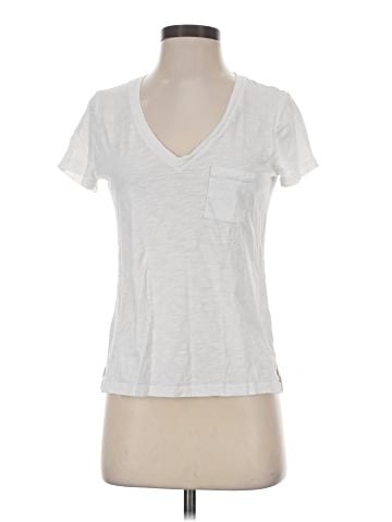 Madewell Whisper Cotton V-Neck Pocket Tee (view 1)