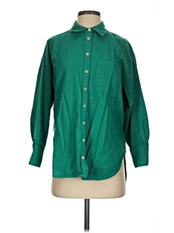 Maeve 3/4 Sleeve Button-Down Shirt (view 1)