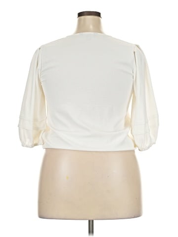 Investments 3/4 Sleeve Blouse (view 2)